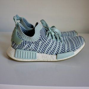 Adidas NMD R1 STLT Size 7.5 - Blue Knit